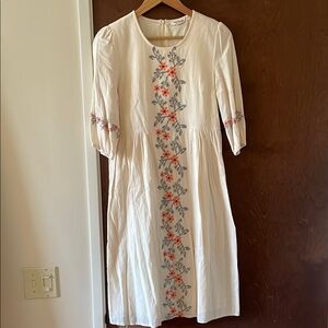 Roolee Reina Embroidered Dress